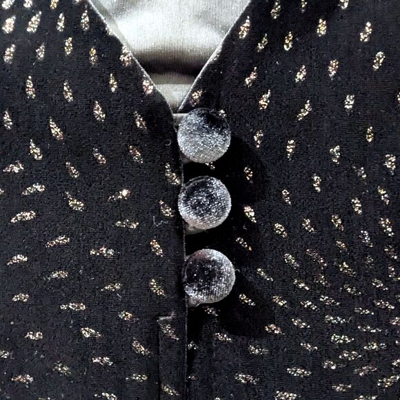 Vintage K Studio Velvet Dress Set Womens 12 Maxi 90s Gothic Romantic Whimsigoth - Picture 5 of 8